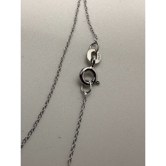 6.05 Carat Natural Amethyst (Greenish) Large Gemstone Pendant - Sterling Silver - Picture 5 of 6